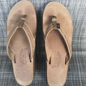 Women’s Rainbow Flip Flops